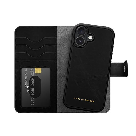 iDeal Of Sweden iPhone 16 Pro Max Magnet Wallet+ - Black