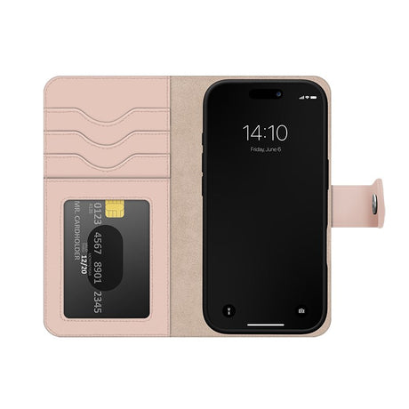 iDeal Of Sweden iPhone 16 Magnet Wallet+ - Pink