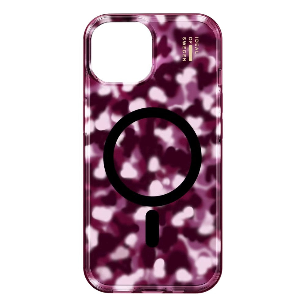 iPhone 17e / 16e / 15 / 14 / 13 iDeal Of Sweden Clear Case - MagSafe Kompatibel - Cherry Crush