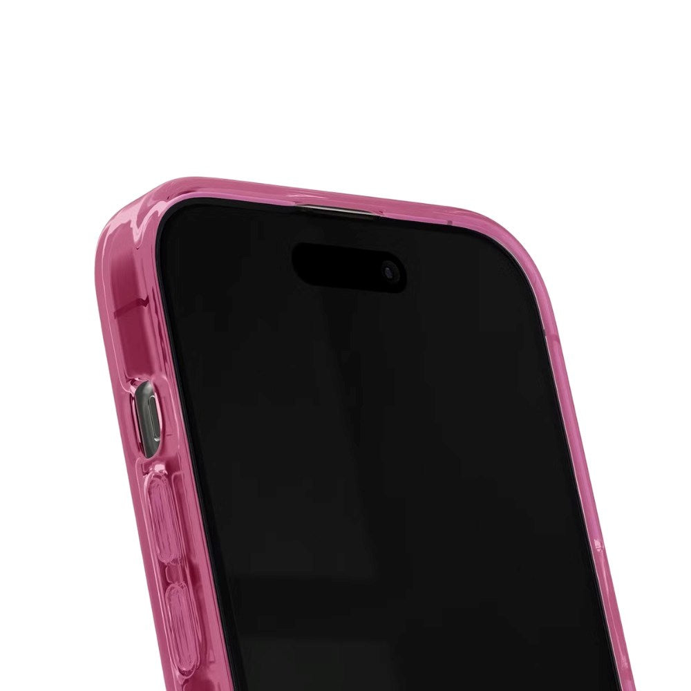 iPhone 17e / 16e / 15 / 14 / 13 iDeal Of Sweden Clear Case - MagSafe Kompatibel - Cherry Crush