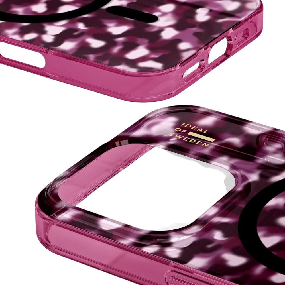 iPhone 16 Pro iDeal Of Sweden Clear Case - MagSafe Kompatibel - Cherry Crush