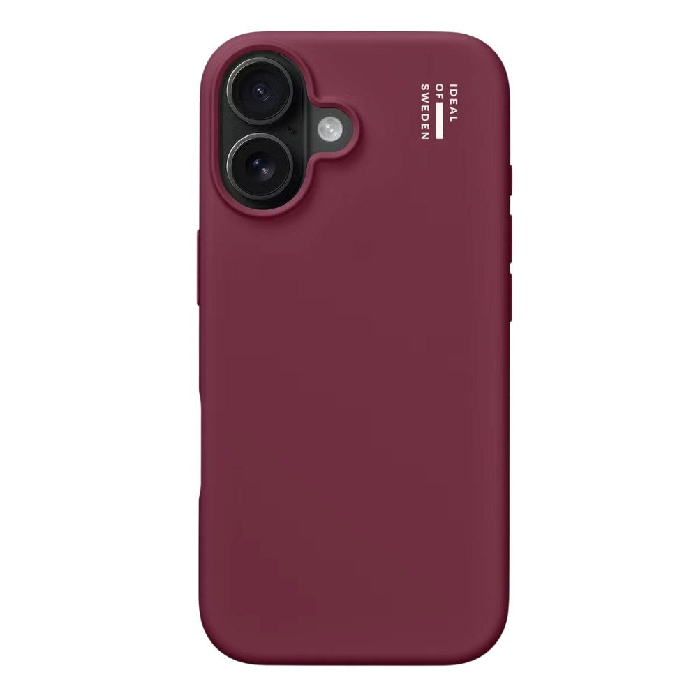 iPhone 17 iDeal Of Sweden Silicone Case - MagSafe Kompatibel - Fine Wine