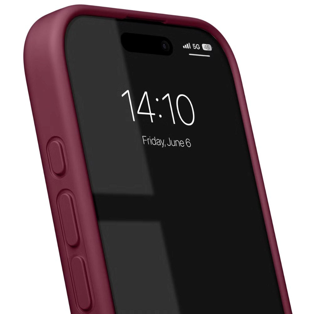 iPhone 17 iDeal Of Sweden Silicone Case - MagSafe Kompatibel - Fine Wine