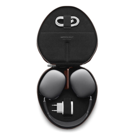 Woolnut AirPods Max / Max 2 Læder Case - Brun