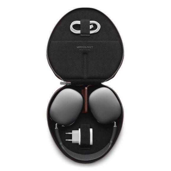 Woolnut AirPods Max / Max 2 Læder Case - Brun