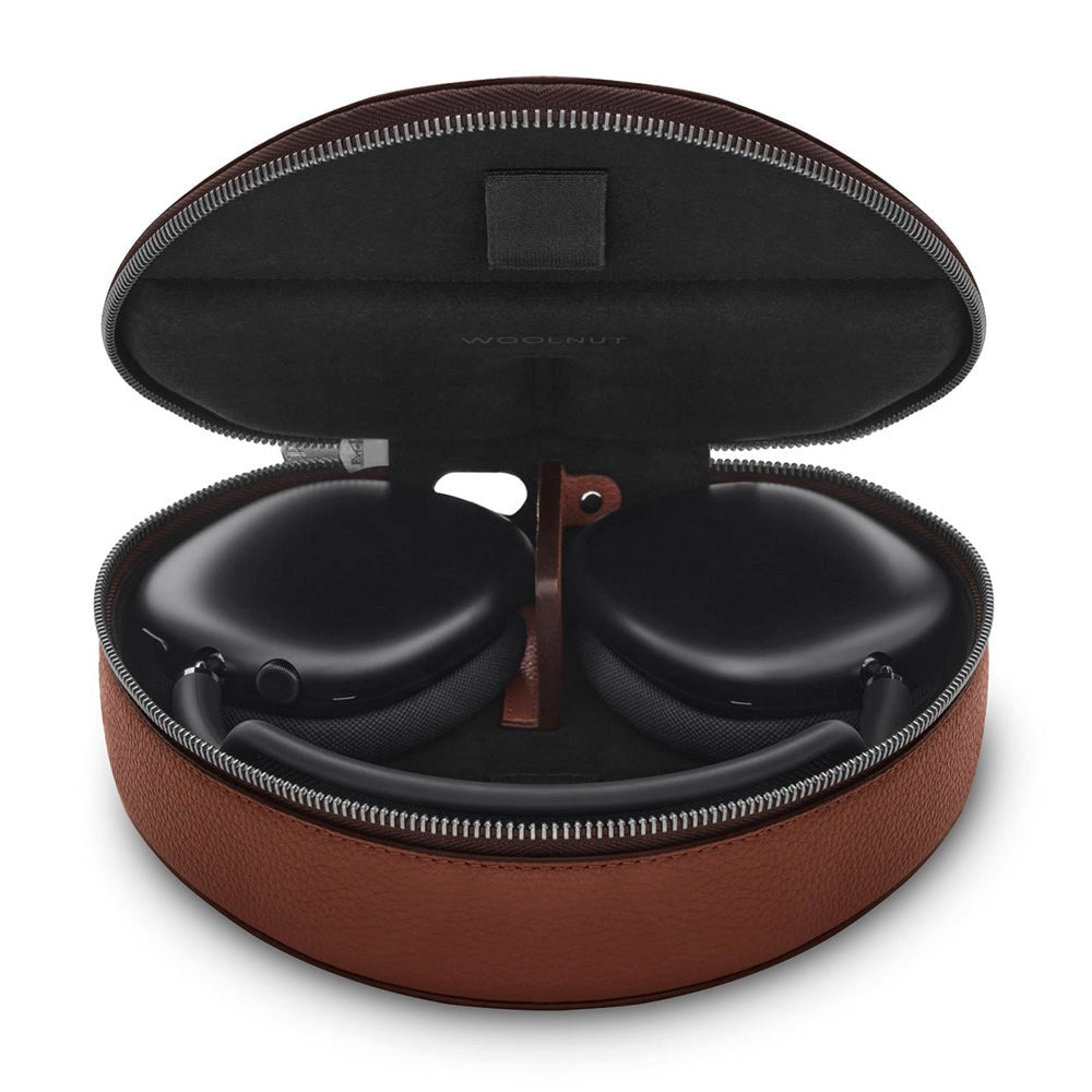 Woolnut AirPods Max / Max 2 Læder Case - Brun
