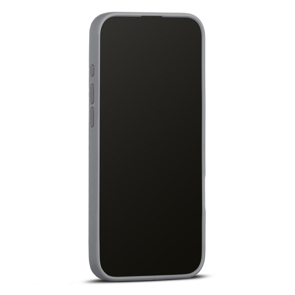 WOOLNUT iPhone 16 Plus Ægte Læder Cover - MagSafe Kompatibel - Grå