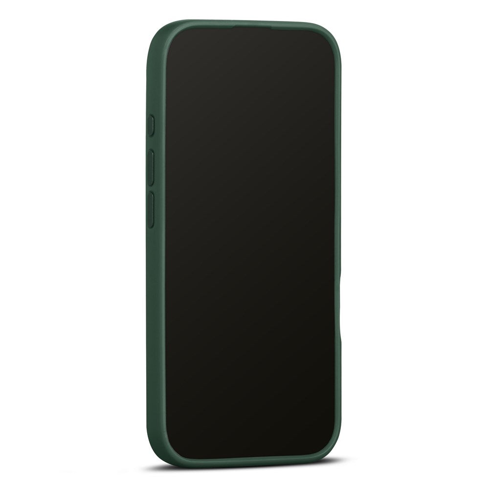 WOOLNUT iPhone 16 Pro Ægte Læder Cover - MagSafe Kompatibel - Grøn