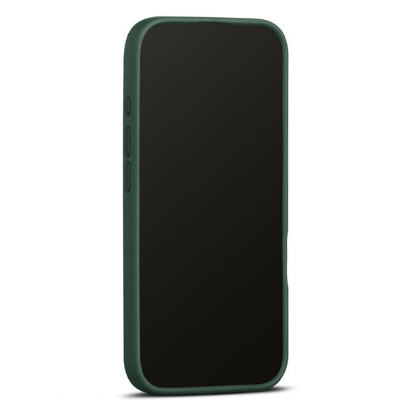 WOOLNUT iPhone 16 Pro Ægte Læder Cover - MagSafe Kompatibel - Grøn