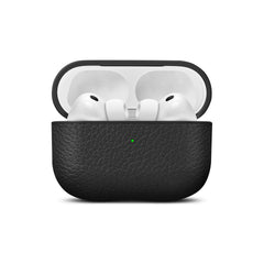 WOOLNUT Apple AirPods Pro (3. gen.) Ægte Læder Cover - Sort