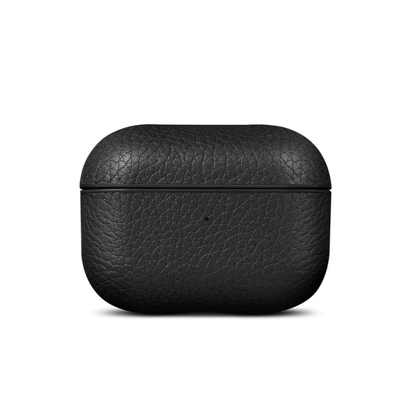 WOOLNUT Apple AirPods Pro (3. gen.) Ægte Læder Cover - Sort