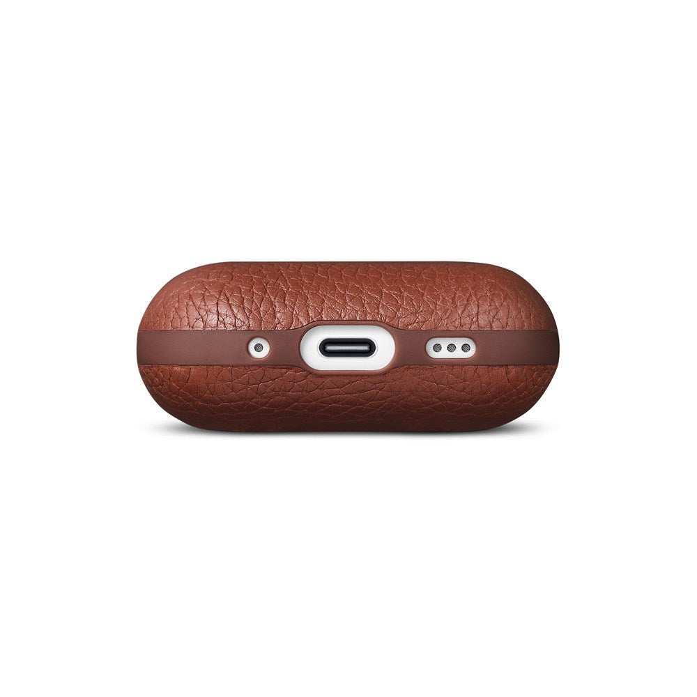 WOOLNUT Apple AirPods Pro (3. gen.) Ægte Læder Cover - Brun