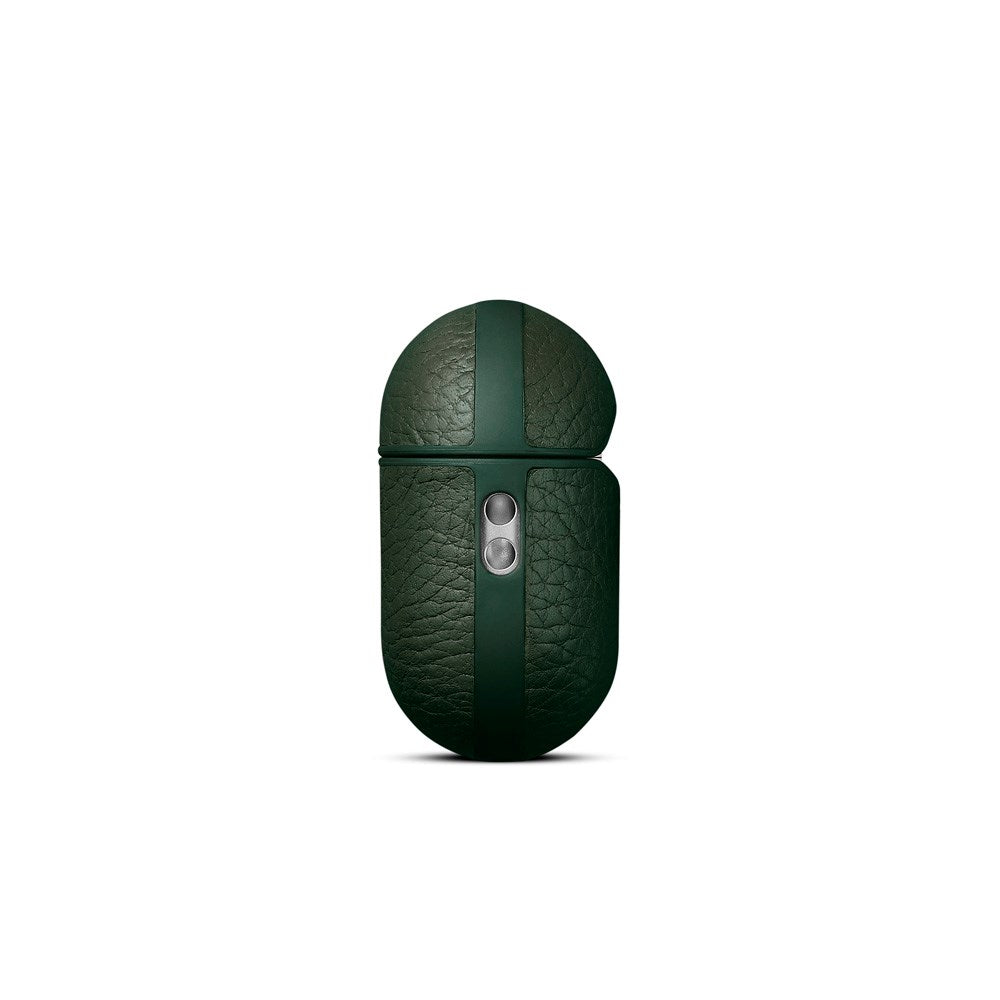 WOOLNUT Apple AirPods Pro (3. gen.) Ægte Læder Cover - Grøn