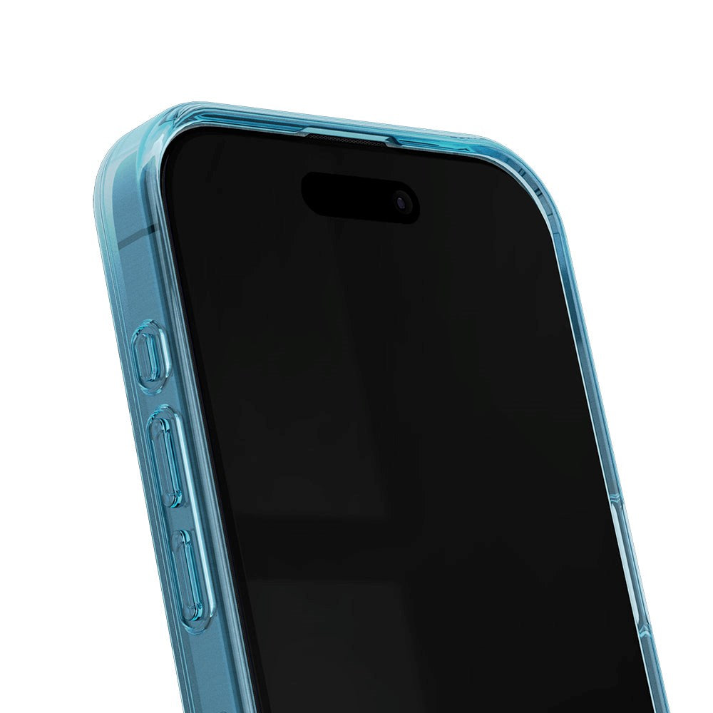 iDeal Of Sweden iPhone 15 Pro Clear Case - Light Blue