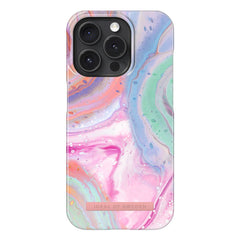 iDeal Of Sweden iPhone 15 Pro Fashion Case - Pastel Marble