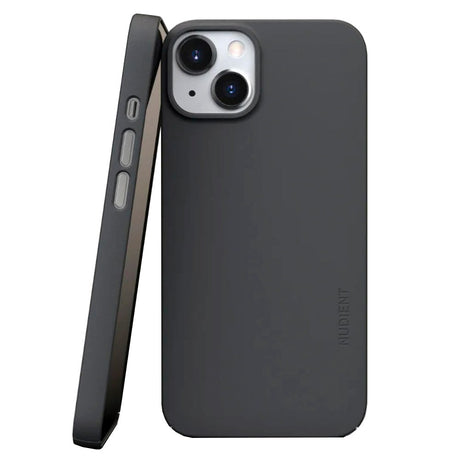 Nudient Thin Case V3 iPhone 13 Cover - Stone Grey