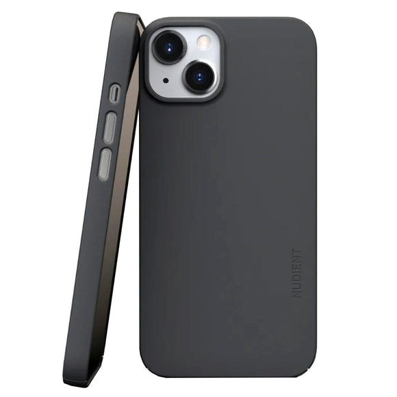 Nudient Thin Case V3 iPhone 13 Cover - Stone Grey