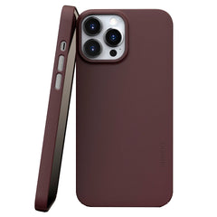 Nudient Thin Case V3 iPhone 13 Pro Max Cover - Sangria Red