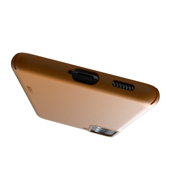 Nudient Thin Case V3 Samsung Galaxy S21+ (Plus) Cover - Saffron Yellow