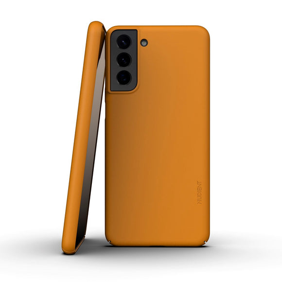 Nudient Thin Case V3 Samsung Galaxy S21+ (Plus) Cover - Saffron Yellow