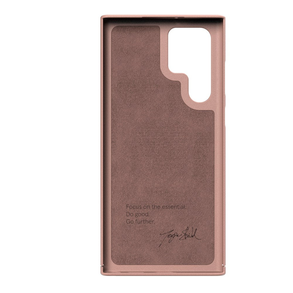 Nudient Thin Case V3 Samsung Galaxy S22 Ultra Cover - Dusty Pink