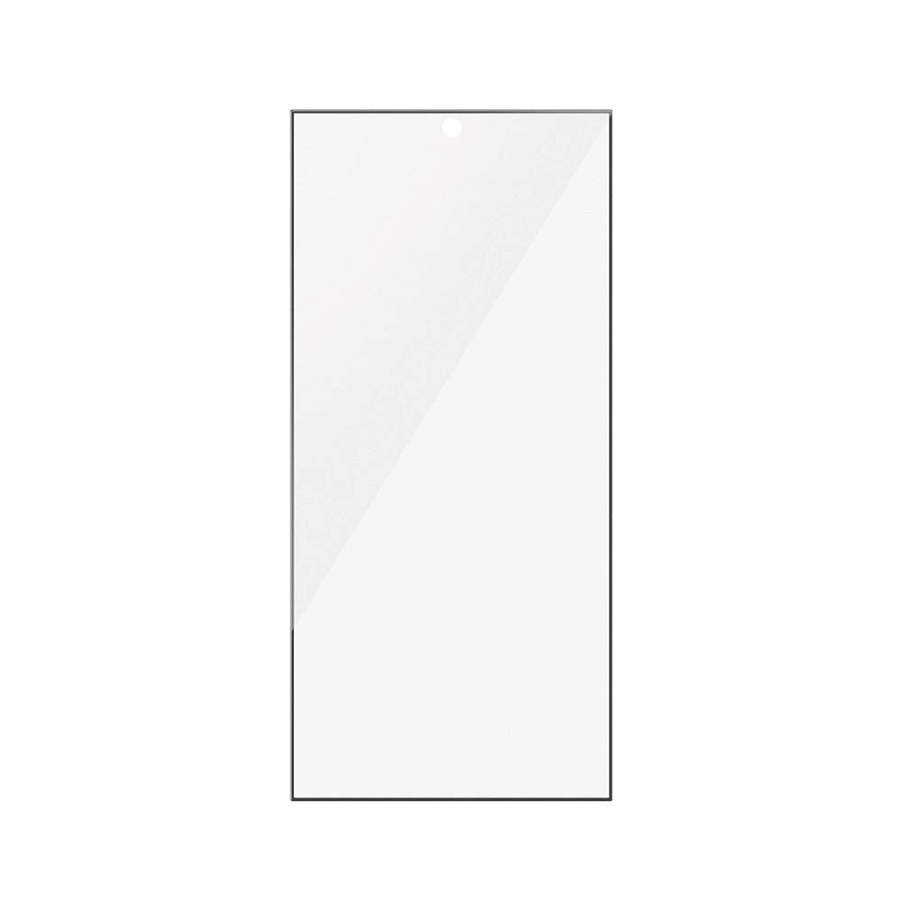 Samsung Galaxy S24 Ultra PanzerGlass Ultra Wide Fit Re:fresh Skærmbeskyttelse m. EasyAligner - Diamond Strength - Sort Kant
