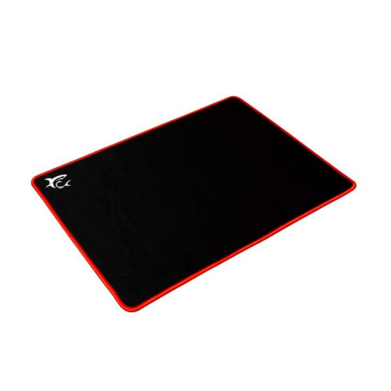 White Shark RED KNIGHT Gaming Musemåtte - 400 x 300 mm - Sort / Rød