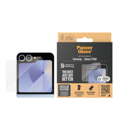 Samsung Galaxy Z Flip7 FE / Flip6 PanzerGlass Sub Screen Classic Fit Skærmbeskyttelse - Platinum Strength - Gennemsigtig