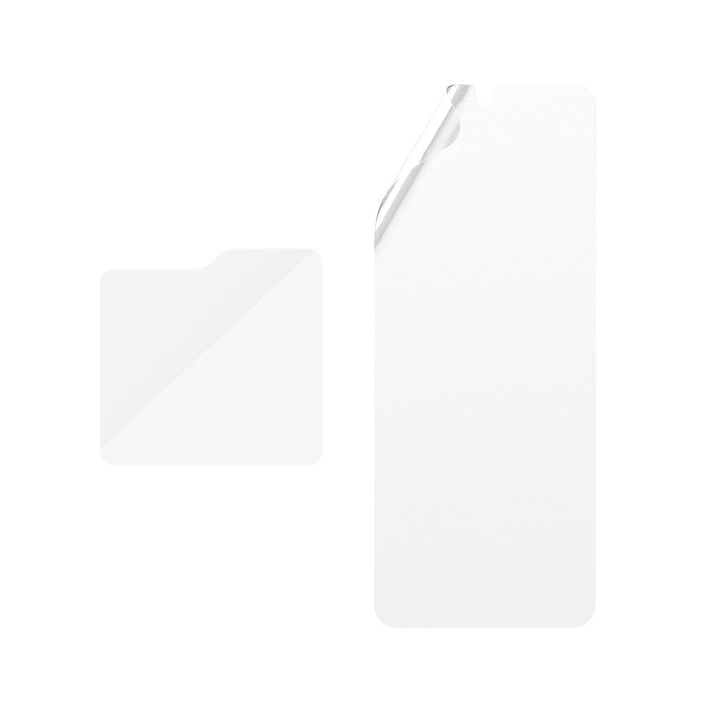 Samsung Galaxy Z Flip7 FE / Flip6 PanzerGlass FlipFoldFlex Skærmbeskyttelse - Platinum Strength - Gennemsigtig