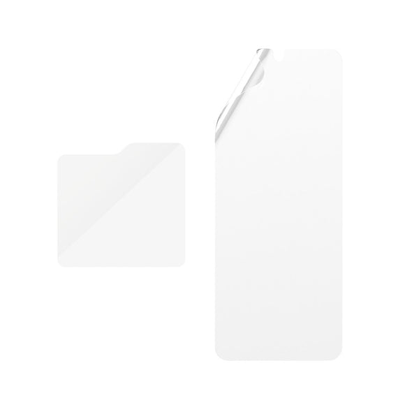 Samsung Galaxy Z Flip7 FE / Flip6 PanzerGlass FlipFoldFlex Skærmbeskyttelse - Platinum Strength - Gennemsigtig
