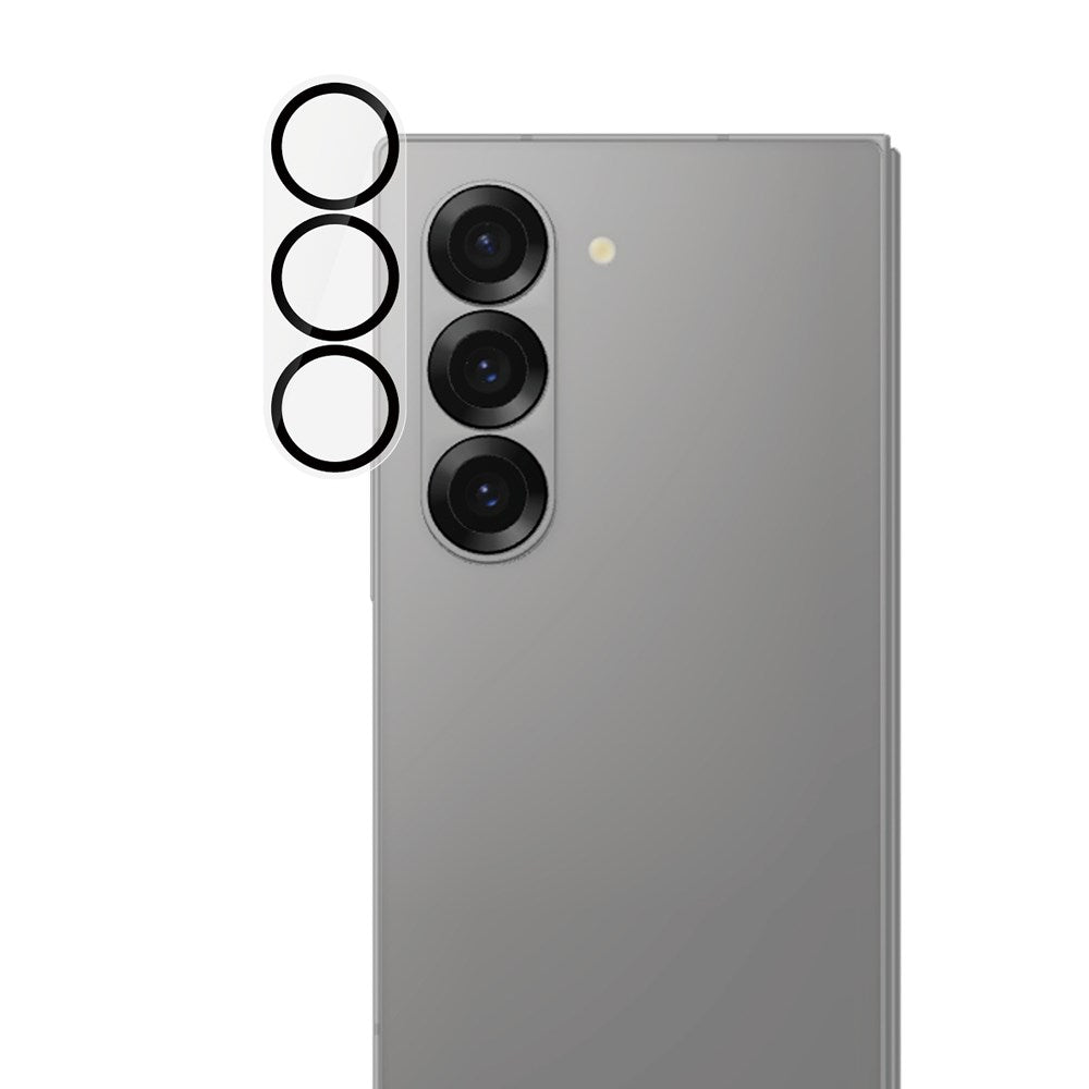 Samsung Galaxy Z Fold6 PanzerGlass PicturePerfect - Kamerabeskyttelse - Gennemsigtig / Sort