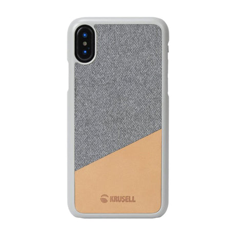 Krusell Tanum iPhone Xs Max Bagside Cover - Grå