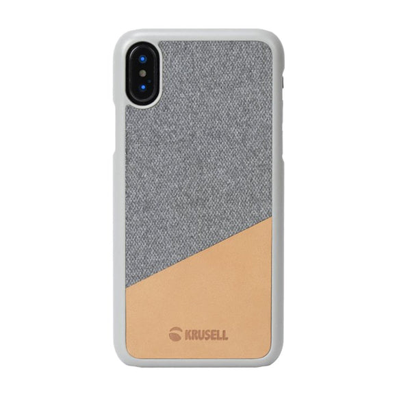 Krusell Tanum iPhone Xs Max Bagside Cover - Grå