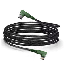 Hune Hiedra USB-C til Lightning Kabel m. Vinklet Stik - 1.2m - Grøn