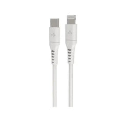 Hune Raiz USB-C til Lightning Kabel - 1m - Hvid