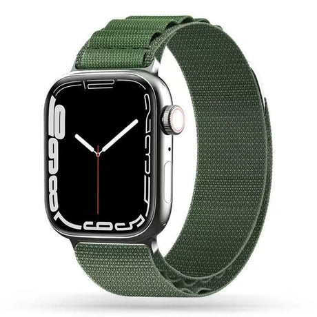 Apple Watch (44/SE/45/46/49mm) Tech-Protect Nylon Pro Rem - Grøn