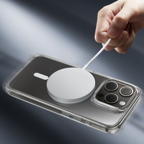 iPhone 15 Pro Max ESR Classic Hybrid Halolock Cover - MagSafe Kompatibel - Gennemsigtig