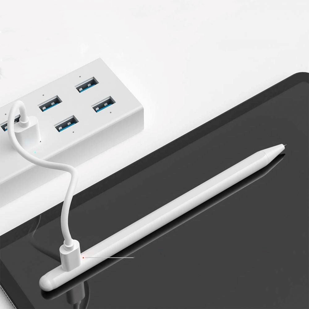 Tech-Protect Digital Stylus Pen Til iPad - Hvid