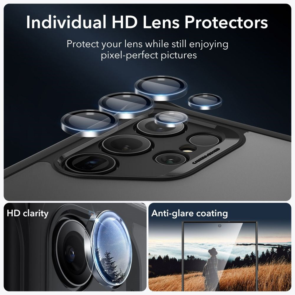 Samsung Galaxy S24 Ultra ESR Armor Kickstand Case - Mat Sort