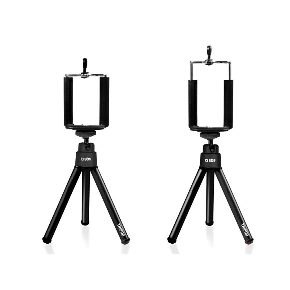 SBS Selfie Tripod til Smartphone - Maks Mobil: 60 - 85mm - Sort