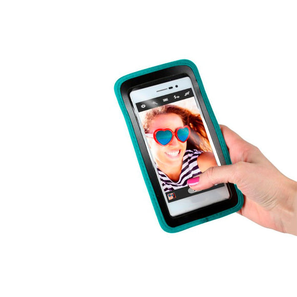 SBS Universal Handy Etui til Mobil - (Maks Mobil: 145 x 75 x 8 mm) - Turkis
