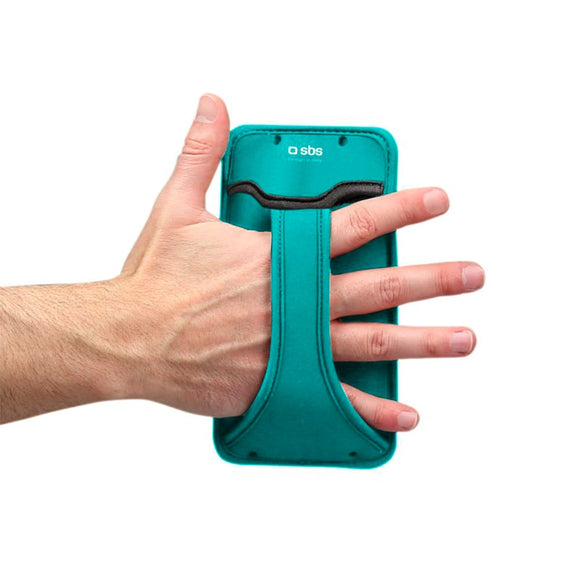 SBS Universal Handy Etui til Mobil - (Maks Mobil: 145 x 75 x 8 mm) - Turkis