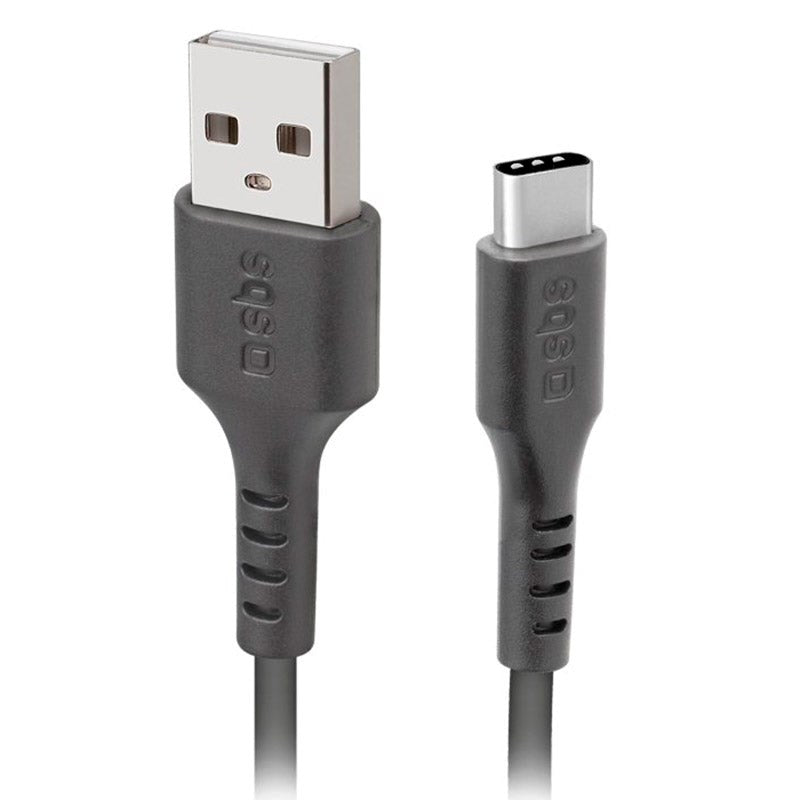 SBS USB-C Kabel - 1.5 Meter - 480 Mbit/s - Sort