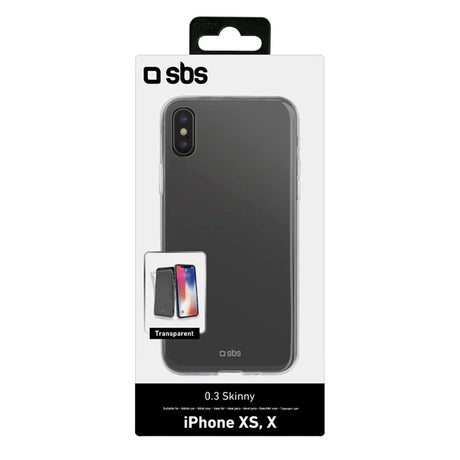 SBS iPhone X / Xs Skinny Cover - Gennemsigtig