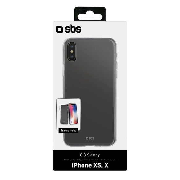 SBS iPhone X / Xs Skinny Cover - Gennemsigtig
