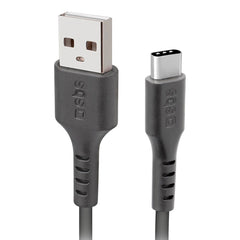 SBS USB-C Kabel - 2 Meter - 480 Mbit/s - Sort