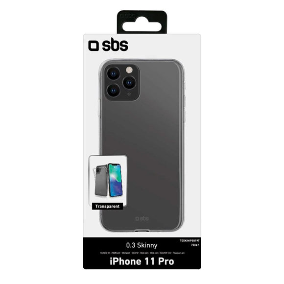SBS iPhone 11 Pro Skinny Cover - Gennemsigtig