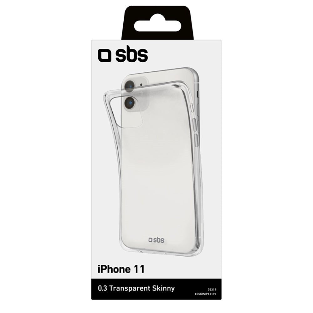 iPhone 11 SBS Skinny Cover - Gennemsigtig