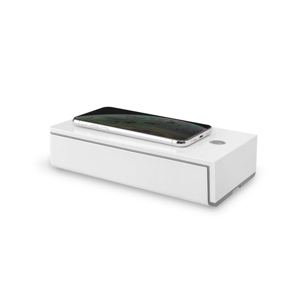 SBS 2-i-1 UV-Sterilisator m. Trådløs Oplader - 5W - Hvid