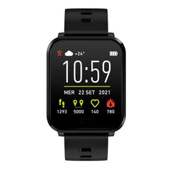 SBS Beat Spirit Smartwatch m. Søvntracker & Skridttæller - Sort
